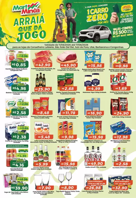 Catálogo Mart Minas | Nossas melhores pechinchas | 2026-06-11T00:00:00.000Z - 2026-06-17T00:00:00.000Z