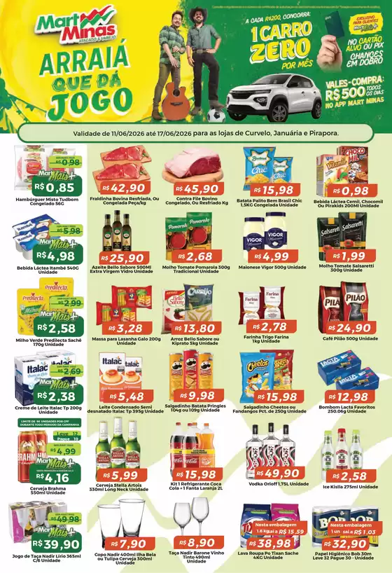 Catálogo Mart Minas | 287 CurveloJanuariaPirapora 8 | 2026-06-11T00:00:00.000Z - 2026-06-17T00:00:00.000Z