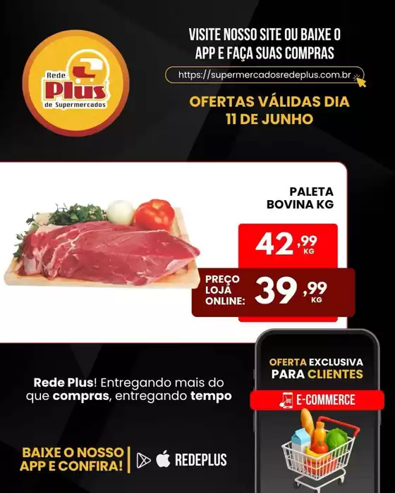Catálogo Rede Plus Supermercados | Encarte Rede Plus Supermercados | 2026-06-11T00:00:00.000Z - 2026-06-11T00:00:00.000Z