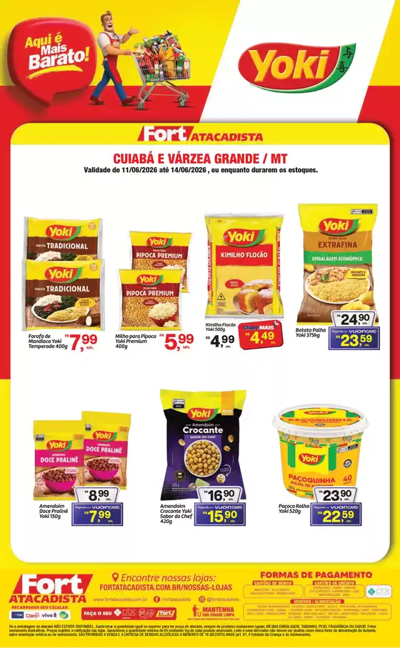 Catálogo Fort Atacadista | MT General Mills Yoki 11 a 14 JUN 26 | 2026-06-11T00:00:00.000Z - 2026-06-14T00:00:00.000Z
