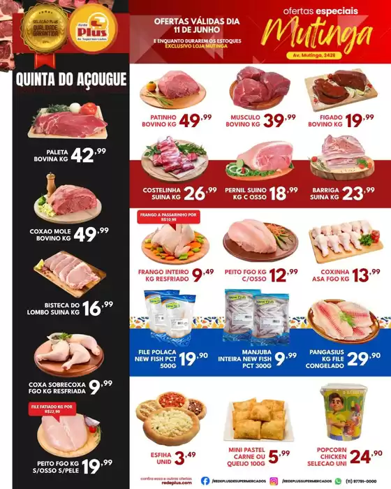 Catálogo Rede Plus Supermercados | Ofertas exclusivas e pechinchas | 2026-06-11T00:00:00.000Z - 2026-06-11T00:00:00.000Z