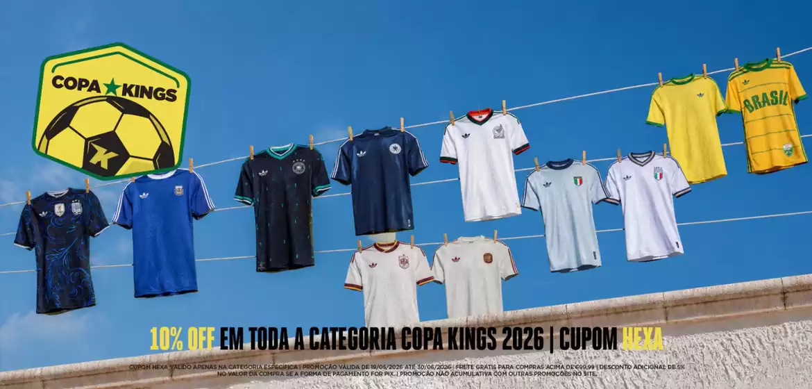 Catálogo Loja Kings | Copa Kings | 2026-06-11T00:00:00.000Z - 2026-06-30T00:00:00.000Z