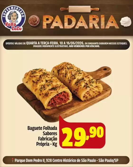 Catálogo Vovó Zuzu | Padaria | 2026-06-12T00:00:00.000Z - 2026-06-16T00:00:00.000Z