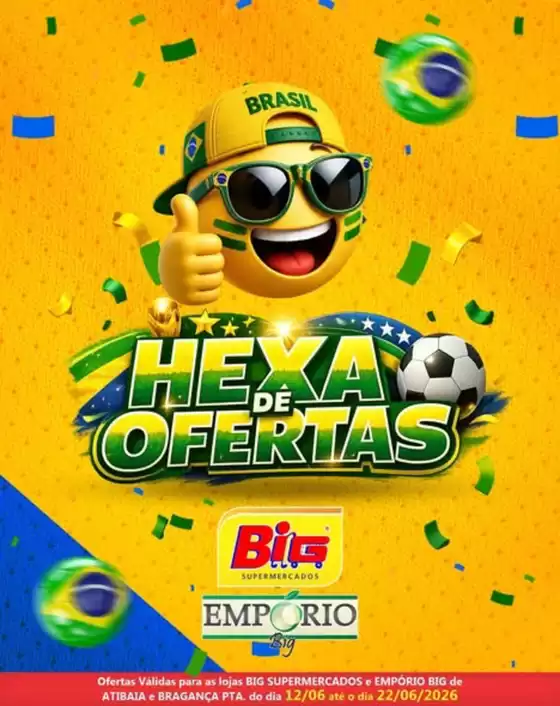 Catálogo Big Supermercados | Hexa De Ofertas | 2026-06-12T00:00:00.000Z - 2026-06-22T00:00:00.000Z