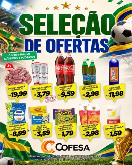 Catálogo Cofesa | Seleção Ofertas | 2026-06-12T00:00:00.000Z - 2026-06-14T00:00:00.000Z