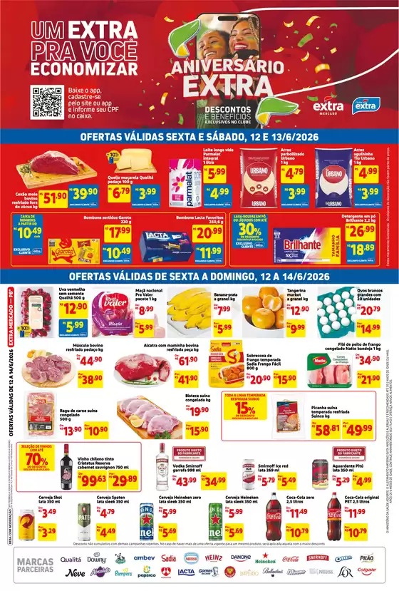 Catálogo Mercado Extra | Nossas melhores ofertas para você | 2026-06-12T00:00:00.000Z - 2026-06-14T00:00:00.000Z