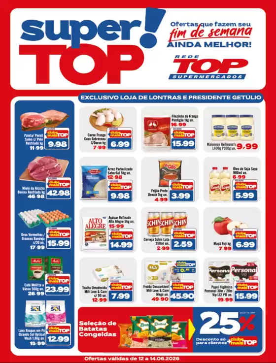 Catálogo Rede Top | Pechinchas e ofertas atuais | 2026-06-12T00:00:00.000Z - 2026-06-14T00:00:00.000Z