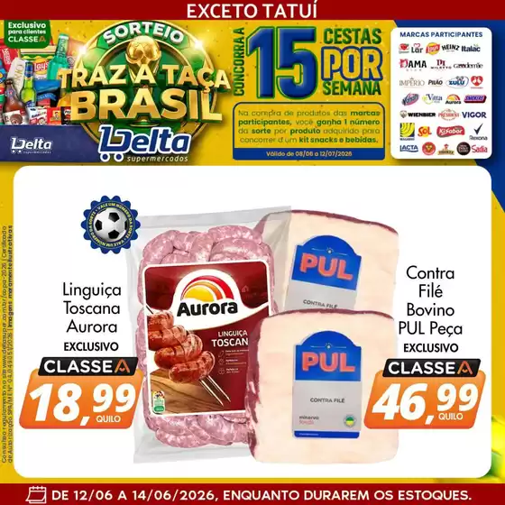 Catálogo Delta Supermercados | Nossas melhores ofertas para você | 2026-06-08T00:00:00.000Z - 2026-07-12T00:00:00.000Z