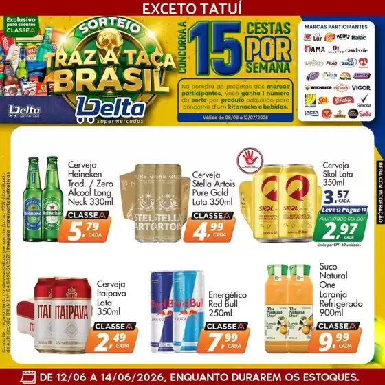 Catálogo Delta Supermercados | Promoções especiais em andamento | 2026-06-08T00:00:00.000Z - 2026-07-12T00:00:00.000Z