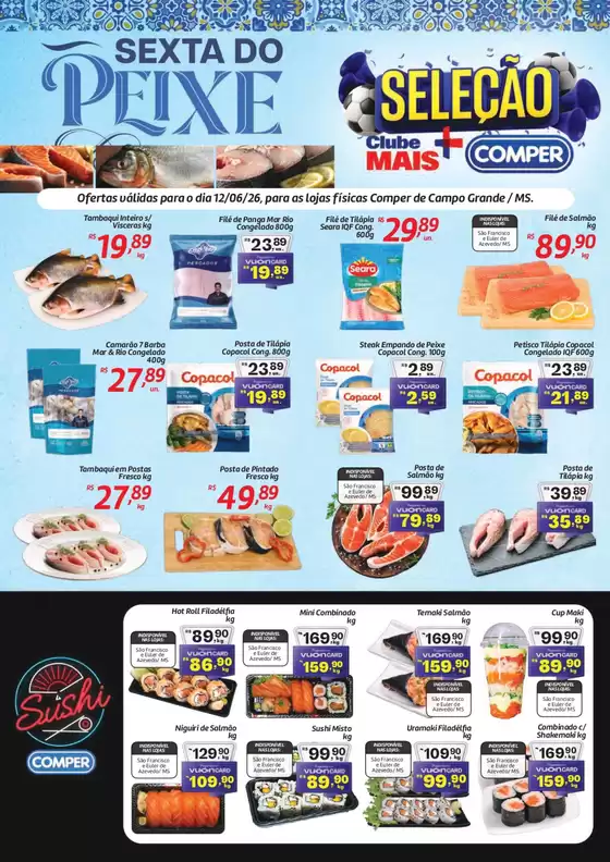 Catálogo Comper | Sexta do Peixe | 2026-06-12T00:00:00.000Z - 2026-06-12T00:00:00.000Z
