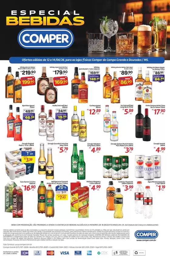 Catálogo Comper | Especial Bebidas | 2026-06-12T00:00:00.000Z - 2026-06-14T00:00:00.000Z