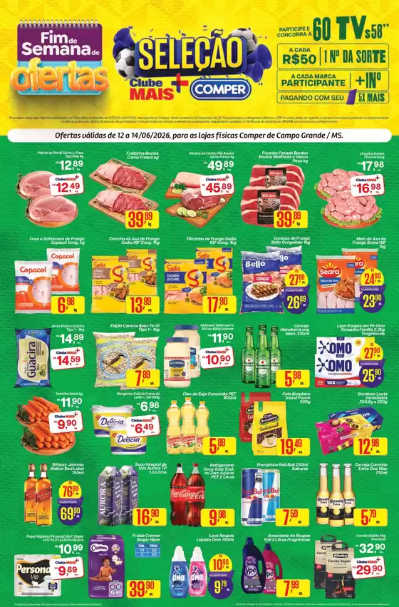 Catálogo Comper | Fim de Semana de Ofertas | 2026-06-12T00:00:00.000Z - 2026-06-14T00:00:00.000Z
