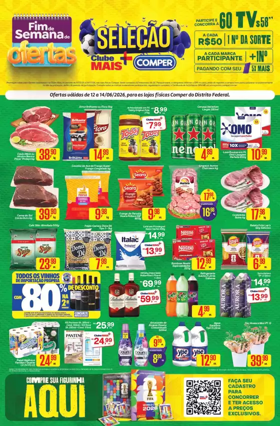 Catálogo Comper | Ofertas para caçadores de pechinchas | 2026-06-12T00:00:00.000Z - 2026-06-14T00:00:00.000Z