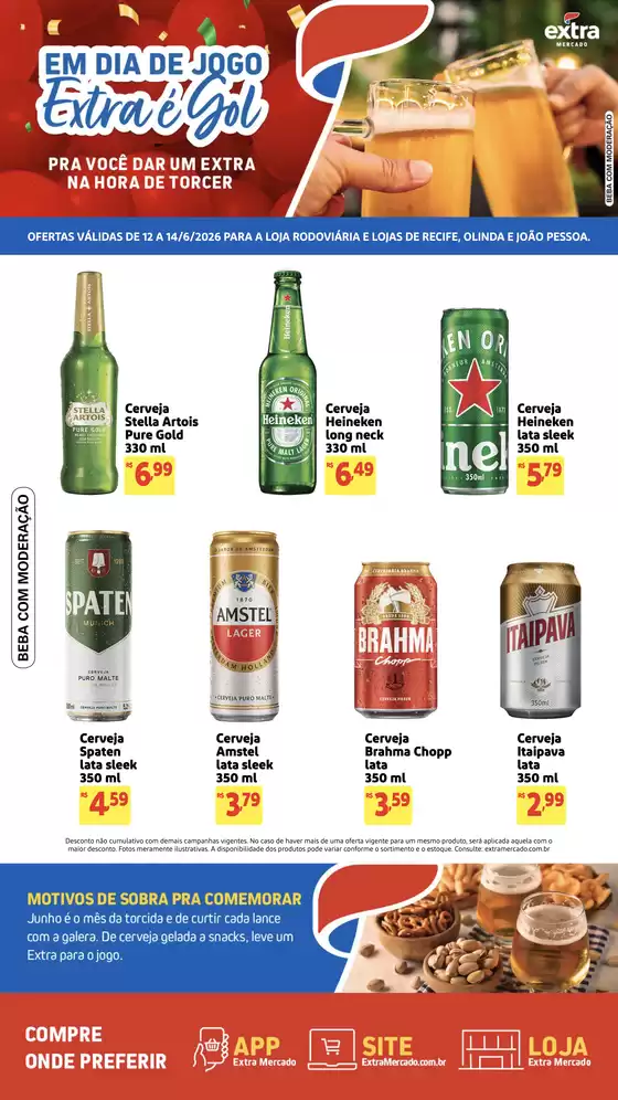Catálogo Extra | Melhores ofertas para todos os caçadores de pechinchas | 2026-06-12T00:00:00.000Z - 2026-06-14T00:00:00.000Z