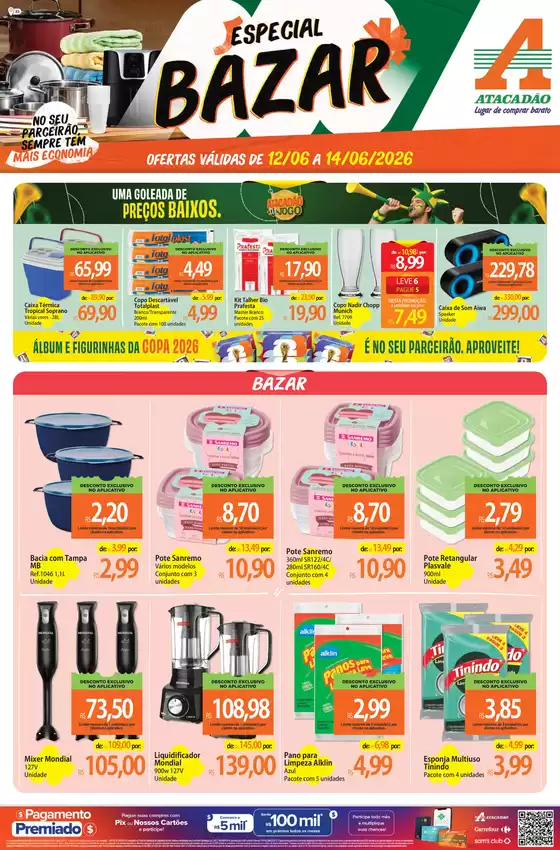 Catálogo Atacadão | Atacadão - Bazar | 2026-06-12T00:00:00.000Z - 2026-06-14T00:00:00.000Z
