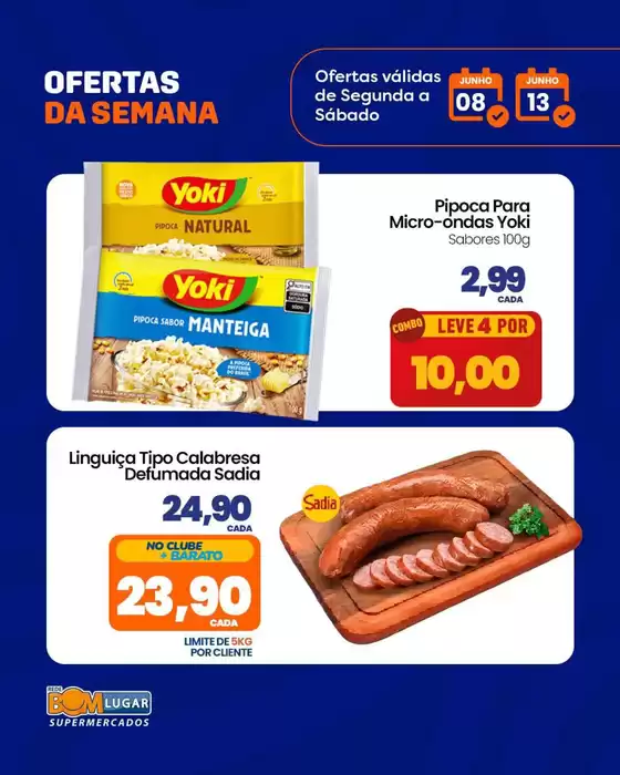 Catálogo Rede Bom Lugar | Ofertas para caçadores de pechinchas | 2026-06-08T00:00:00.000Z - 2026-06-13T00:00:00.000Z