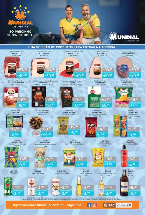 Catálogo Supermercados Mundial | Encarte Supermercados Mundial | 2026-06-12T00:00:00.000Z - 2026-06-29T00:00:00.000Z