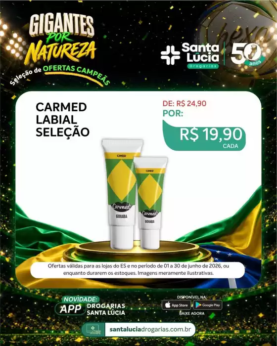 Catálogo Farmácia Santa Lúcia | Economize agora com nossas ofertas | 2026-06-01T00:00:00.000Z - 2026-06-30T00:00:00.000Z