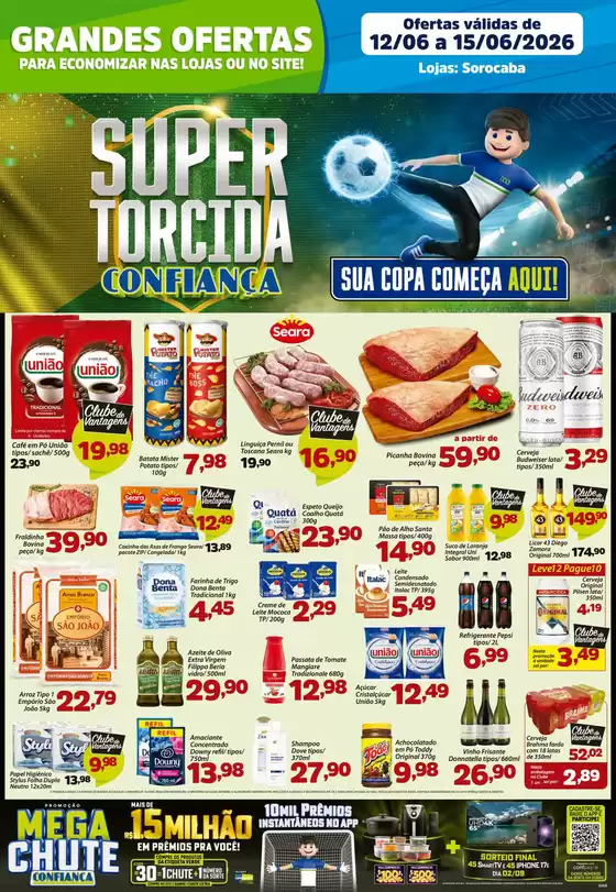 Catálogo Confiança Supermercados | Tabloide sorocaba 1206 2026 WPP | 2026-06-12T00:00:00.000Z - 2026-06-15T00:00:00.000Z