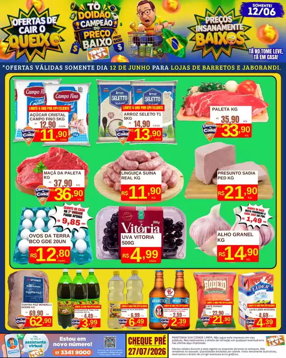 Catálogo Tome Leve | Ótima oferta para caçadores de pechinchas | 2026-06-12T00:00:00.000Z - 2026-06-12T00:00:00.000Z
