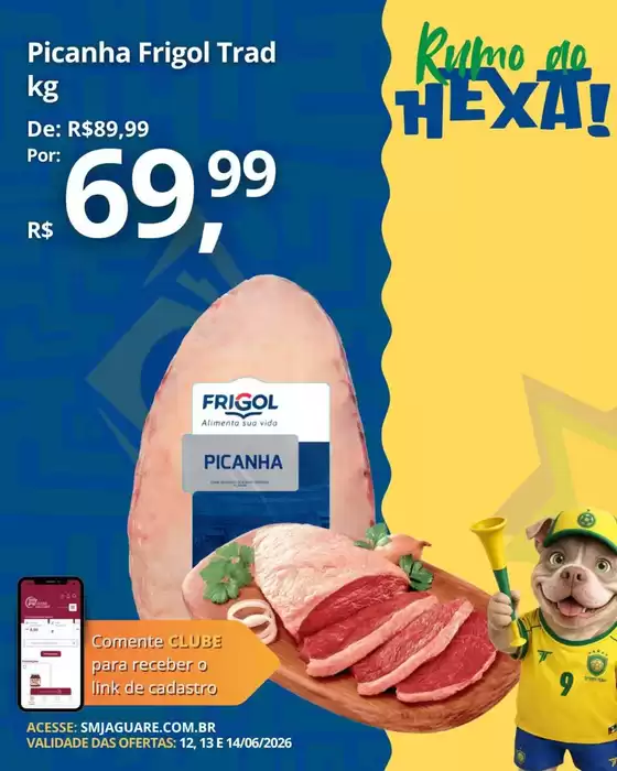 Catálogo Supermercado Jaguaré | Encarte Supermercado Jaguaré | 2026-06-12T00:00:00.000Z - 2026-06-14T00:00:00.000Z