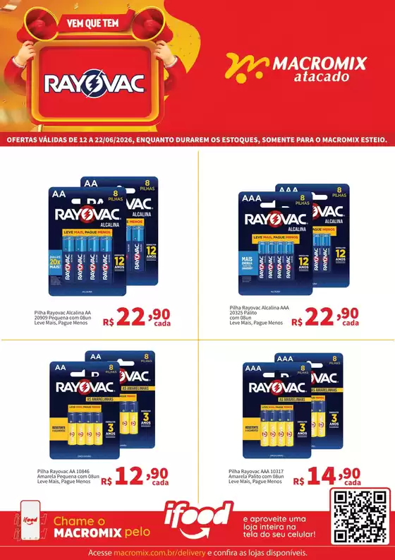 Catálogo Macromix Atacado | Encarte Macromix Atacado | 2026-06-12T00:00:00.000Z - 2026-06-22T00:00:00.000Z