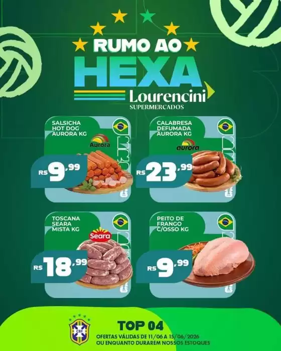 Catálogo Lourencini Supermercados | Encarte Lourencini Supermercados | 2026-06-11T00:00:00.000Z - 2026-06-15T00:00:00.000Z