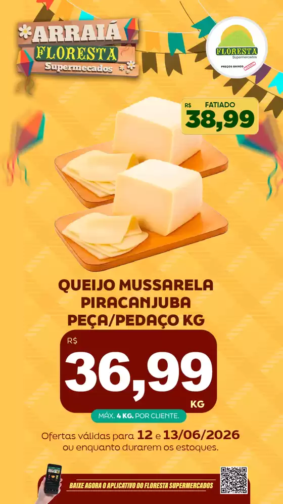Catálogo Floresta Supermercados | Encarte Floresta Supermercados | 2026-06-12T00:00:00.000Z - 2026-06-13T00:00:00.000Z