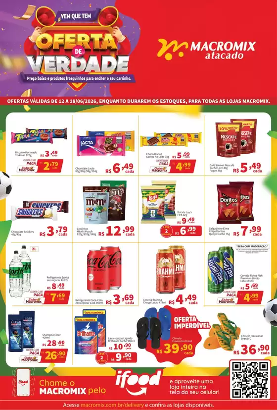 Catálogo Macromix Atacado | Ofertas e promoções atuais | 2026-06-12T00:00:00.000Z - 2026-06-18T00:00:00.000Z