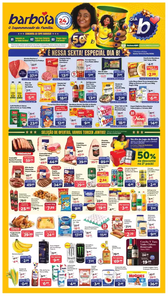 Catálogo Barbosa Supermercados | Rede | 2026-06-12T00:00:00.000Z - 2026-06-16T00:00:00.000Z