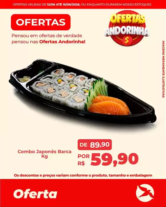 Catálogo Andorinha Hipermercado | Ofertas exclusivas para nossos clientes | 2026-06-12T00:00:00.000Z - 2026-06-15T00:00:00.000Z