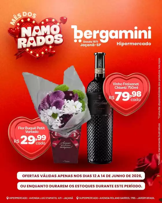 Catálogo Supermercado Bergamini | Encarte Supermercado Bergamini | 2026-06-12T00:00:00.000Z - 2026-06-14T00:00:00.000Z