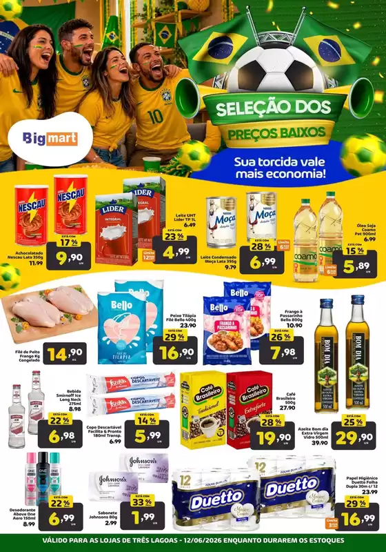 Catálogo Bigmart | Pechinchas e ofertas atuais | 2026-06-12T00:00:00.000Z - 2026-06-12T00:00:00.000Z