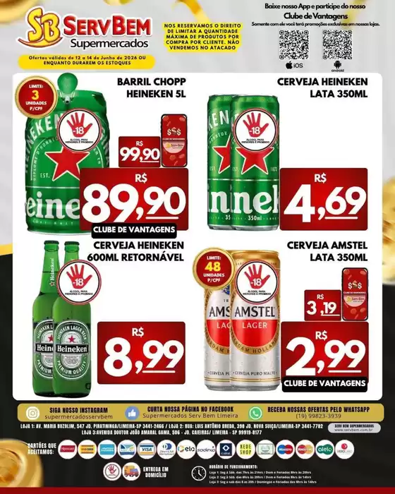 Catálogo ServBem | Encarte ServBem | 2026-06-12T00:00:00.000Z - 2026-06-14T00:00:00.000Z