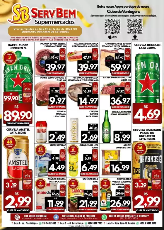 Catálogo ServBem | Ampla seleção de ofertas | 2026-06-12T00:00:00.000Z - 2026-06-14T00:00:00.000Z