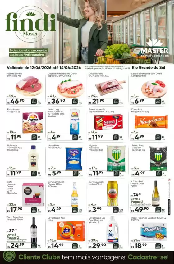 Catálogo Master Supermercados | Final de semana RS | 2026-06-12T00:00:00.000Z - 2026-06-14T00:00:00.000Z