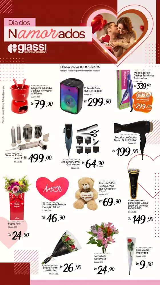 Catálogo Giassi Supermercados | Ofertas especiais atraentes para todos | 2026-06-11T00:00:00.000Z - 2026-06-14T00:00:00.000Z