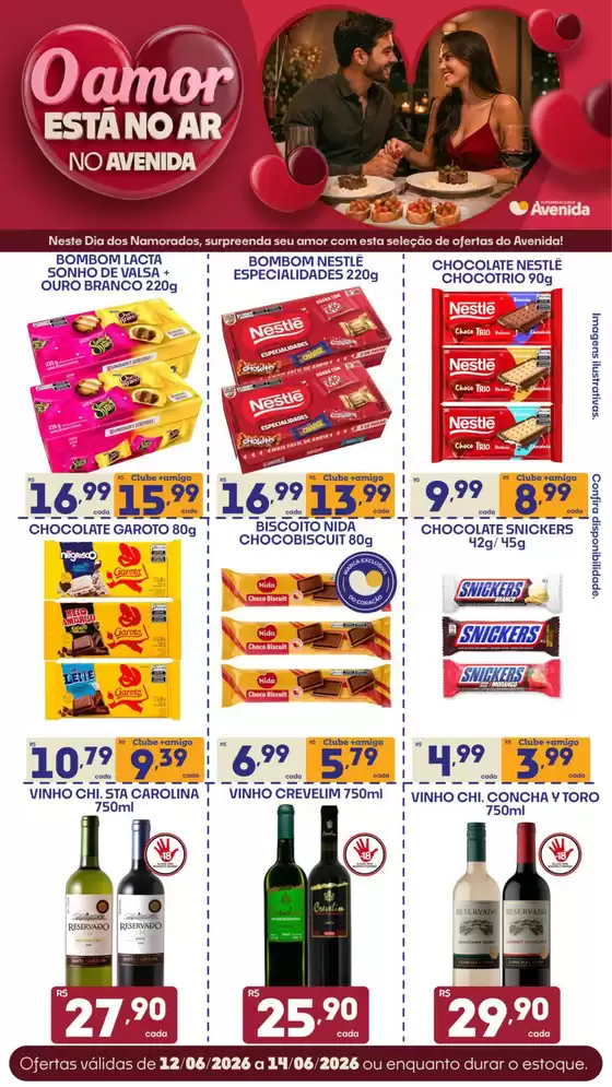 Catálogo Supermercados Avenida | Ofertas especiais para você | 2026-06-12T00:00:00.000Z - 2026-06-14T00:00:00.000Z