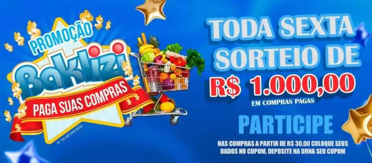 Catálogo Supermercados Baklizi | Promoções especiais em andamento | 2026-06-12T00:00:00.000Z - 2026-06-15T00:00:00.000Z