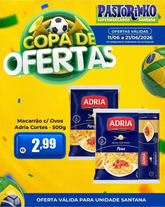 Catálogo Supermercado Pastorinho | Ofertas especiais atraentes para todos | 2026-06-11T00:00:00.000Z - 2026-06-21T00:00:00.000Z