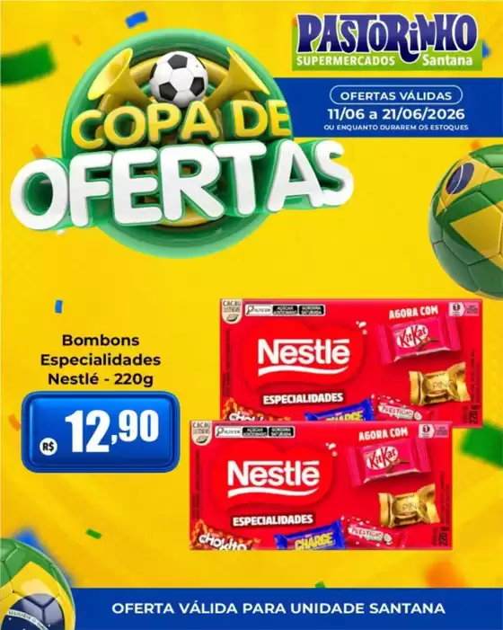 Catálogo Supermercado Pastorinho | Melhores ofertas para compradores econômicos | 2026-06-12T00:00:00.000Z - 2026-06-21T00:00:00.000Z