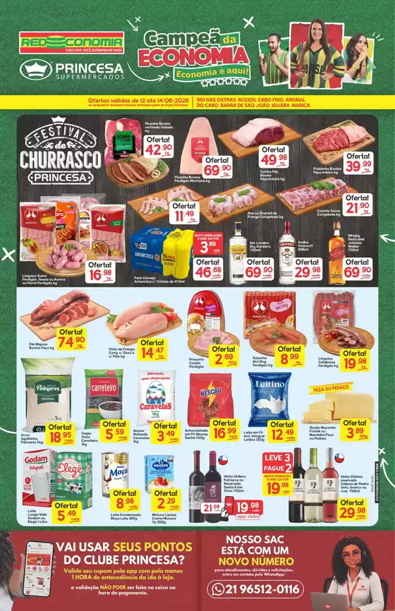 Catálogo Princesa Supermercados | Campeã da Economia G2 - 12 a 14/06 | 2026-06-12T00:00:00.000Z - 2026-06-14T00:00:00.000Z