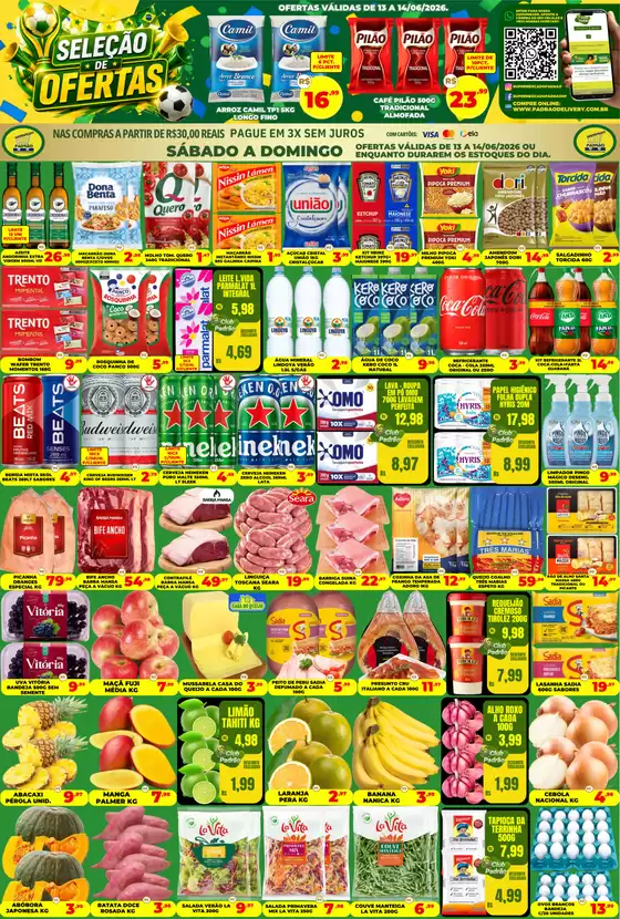 Catálogo Supermercado Padrão | Ofertas especiais para você | 2026-06-13T00:00:00.000Z - 2026-06-14T00:00:00.000Z