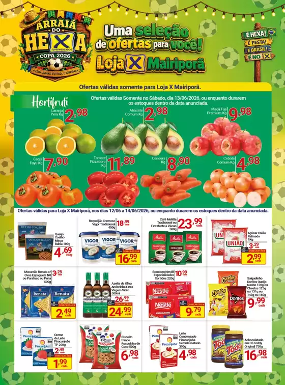 Catálogo X Supermercados | Ofertas exclusivas e pechinchas | 2026-06-12T00:00:00.000Z - 2026-06-14T00:00:00.000Z