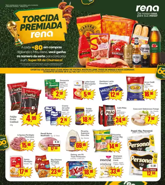 Catálogo Supermercados Rena | Ofertas e promoções atuais | 2026-06-08T00:00:00.000Z - 2026-06-14T00:00:00.000Z