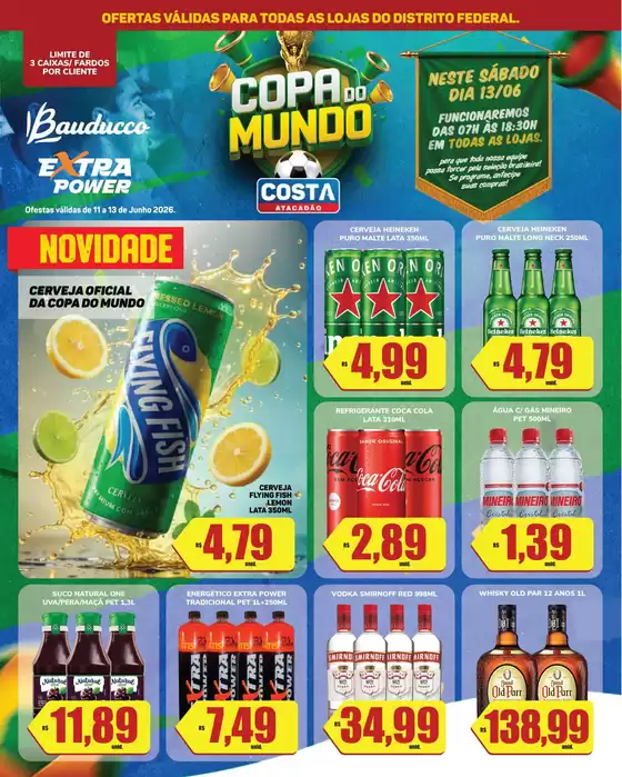 Catálogo Costa Atacadão | Melhores ofertas e descontos | 2026-06-11T00:00:00.000Z - 2026-06-13T00:00:00.000Z