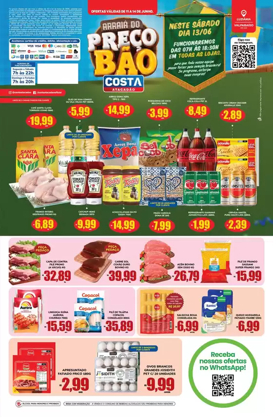 Catálogo Costa Atacadão | Descubra ofertas atraentes | 2026-06-11T00:00:00.000Z - 2026-06-14T00:00:00.000Z