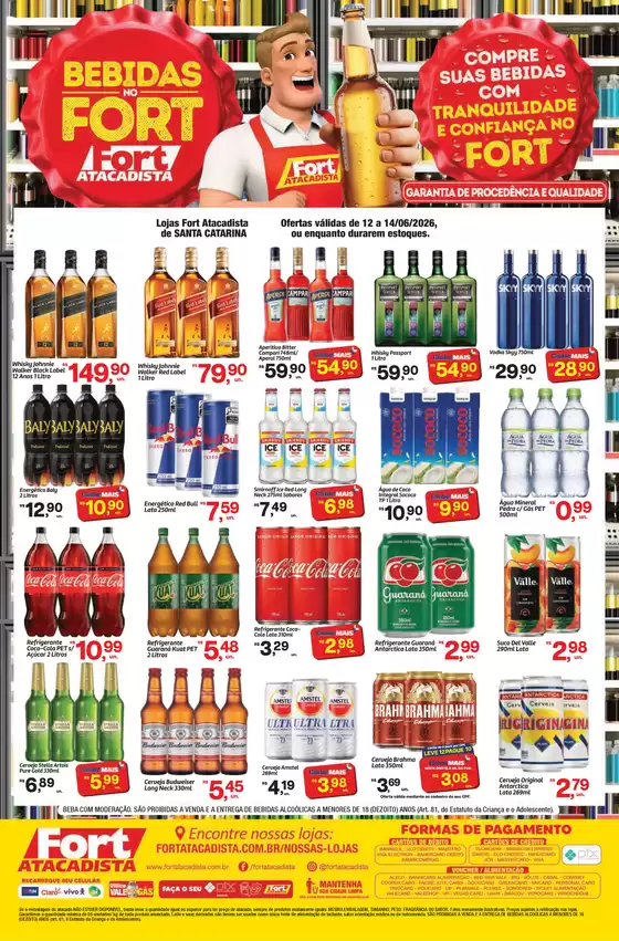 Catálogo Fort Atacadista | SC Fort Especial Bebidas 12 a 14 JUN 26 Regional | 2026-06-12T00:00:00.000Z - 2026-06-14T00:00:00.000Z
