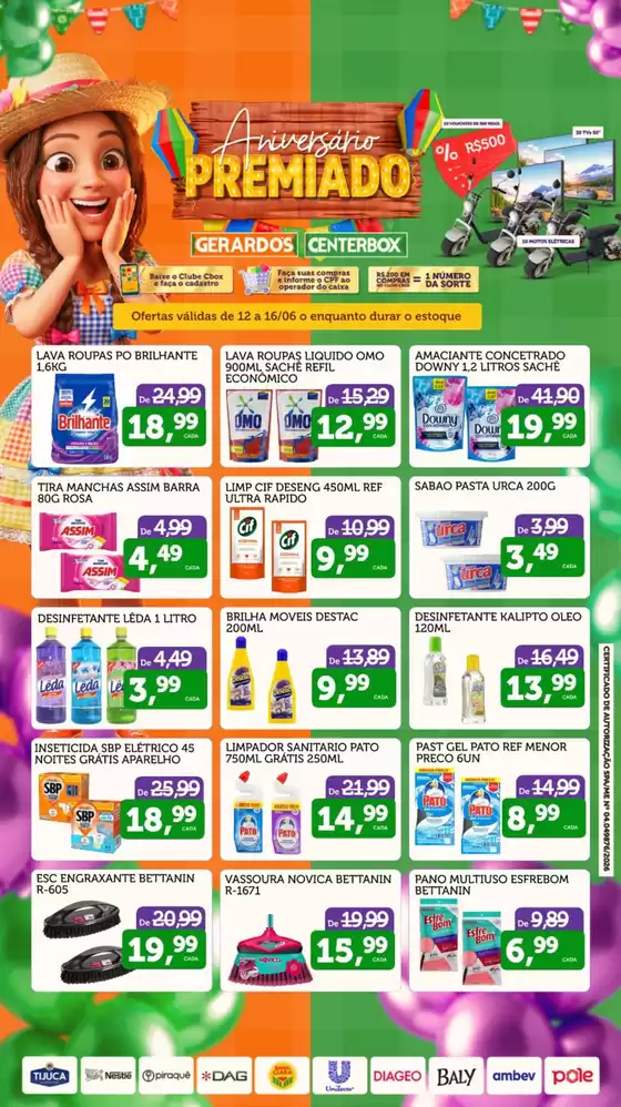 Catálogo CenterBox | Economize agora com nossas ofertas | 2026-06-12T00:00:00.000Z - 2026-06-16T00:00:00.000Z
