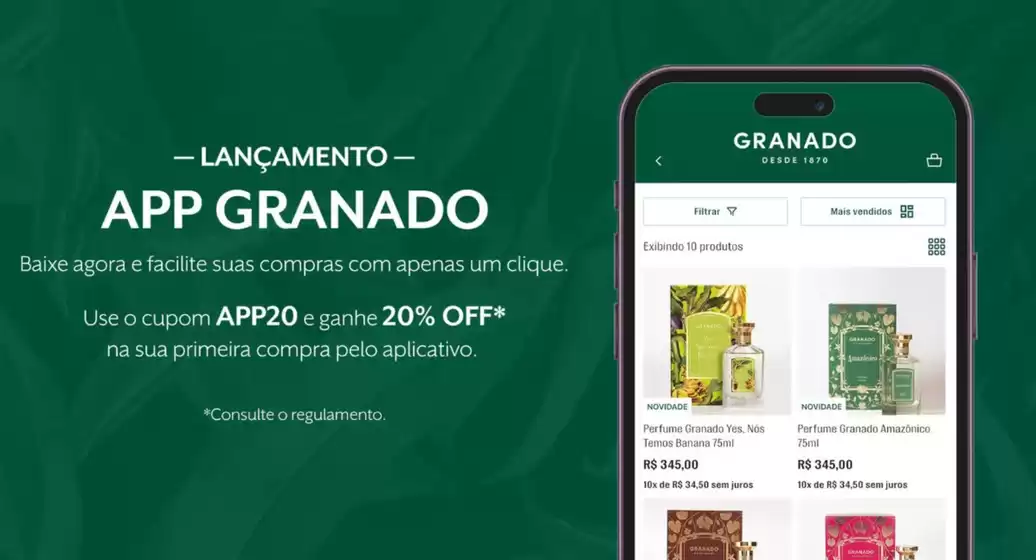 Catálogo Granado | Lancamento App Granado ! | 2026-06-15T00:00:00.000Z - 2026-07-07T00:00:00.000Z
